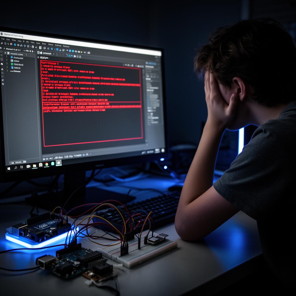 Student frustrated with Arduino ESP32 Proteus simulation errors getting help