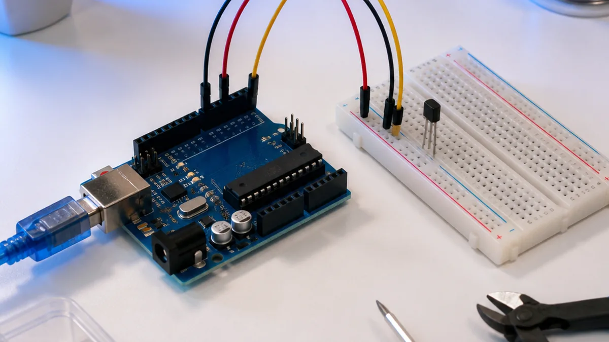 [How Does a LM35 Temperature Sensor Work and how to Interface it with Arduino](https://circuitdigest.com/microcontroller-projects/interfacing-lm35-sensor-with-arduino) — Arduino UNO tutorial cover image