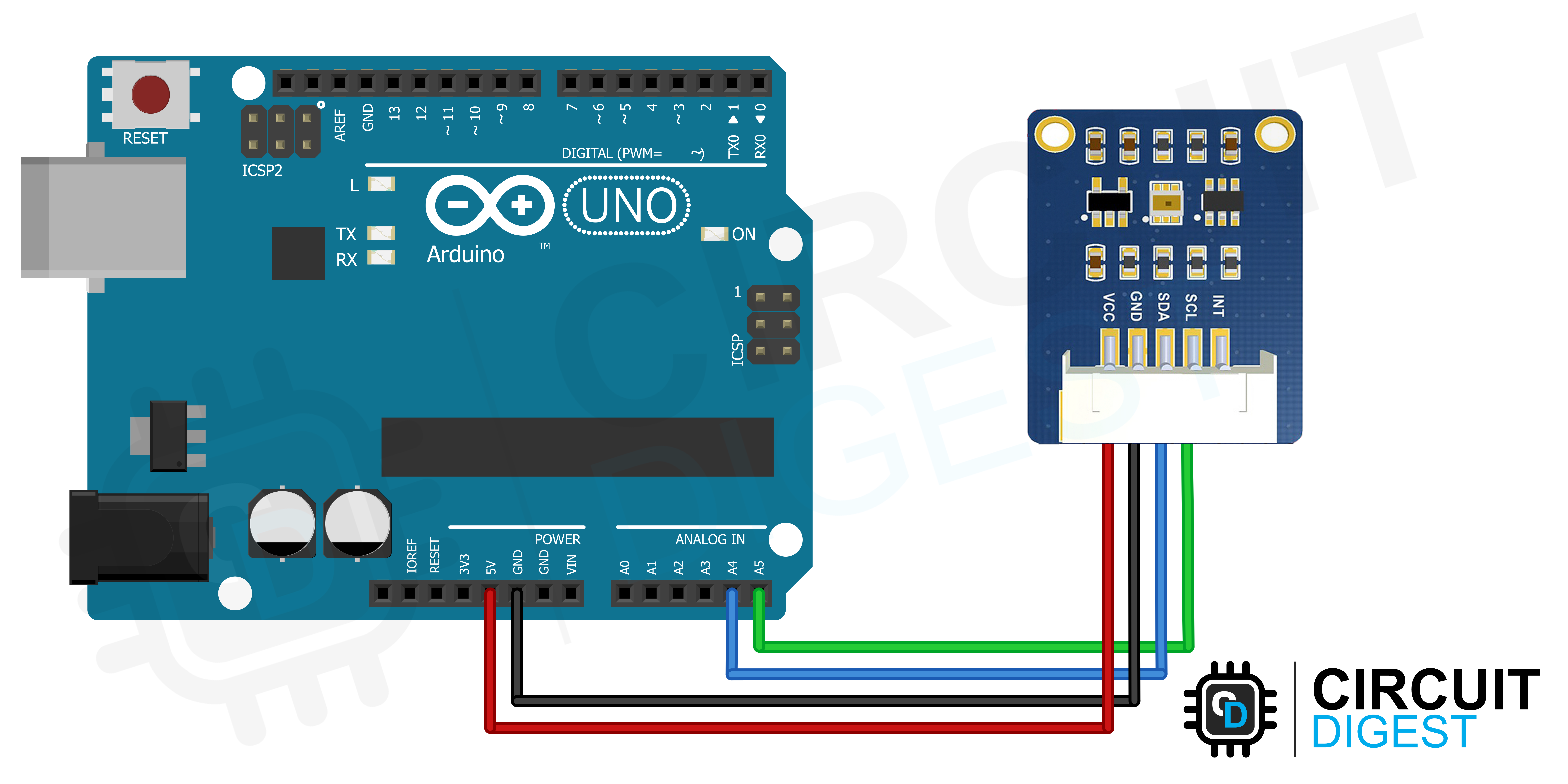 [Interfacing TSL25911 Ambient Light Sensor with Arduino](https://circuitdigest.com/microcontroller-projects/) — overview